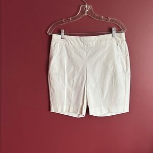 Classic White Women's Shorts